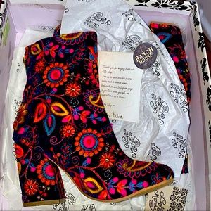 Naughty Monkey • Flower Power Booties • Shop Ranch House • Limited Run •